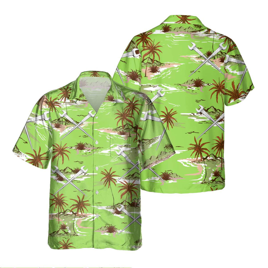 Awesome Ironworker- AOP Pocket Hawaiian Shirt - grunx260804-0284