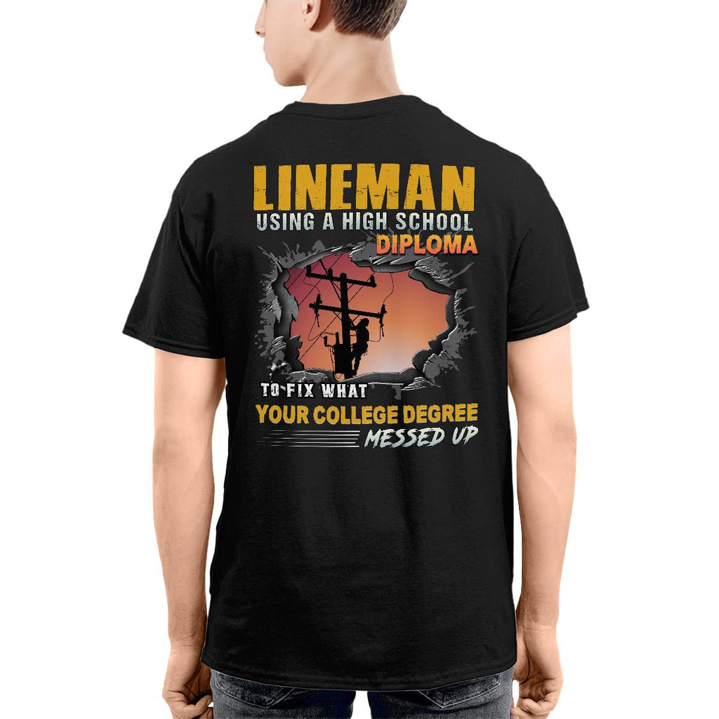 Awesome Lineman-Hoodie - grunx260804-0341