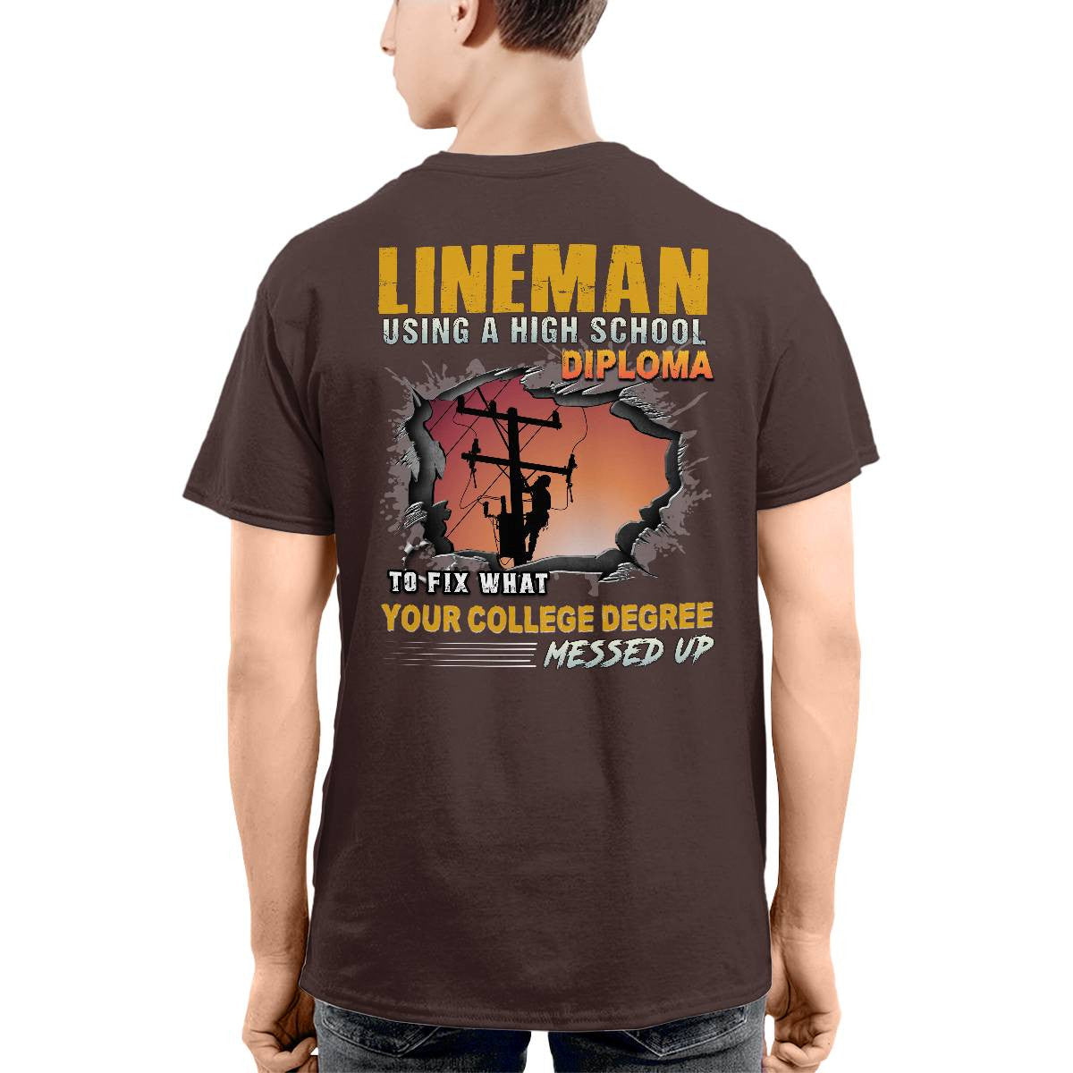 Awesome Lineman-Hoodie - grunx260804-0341