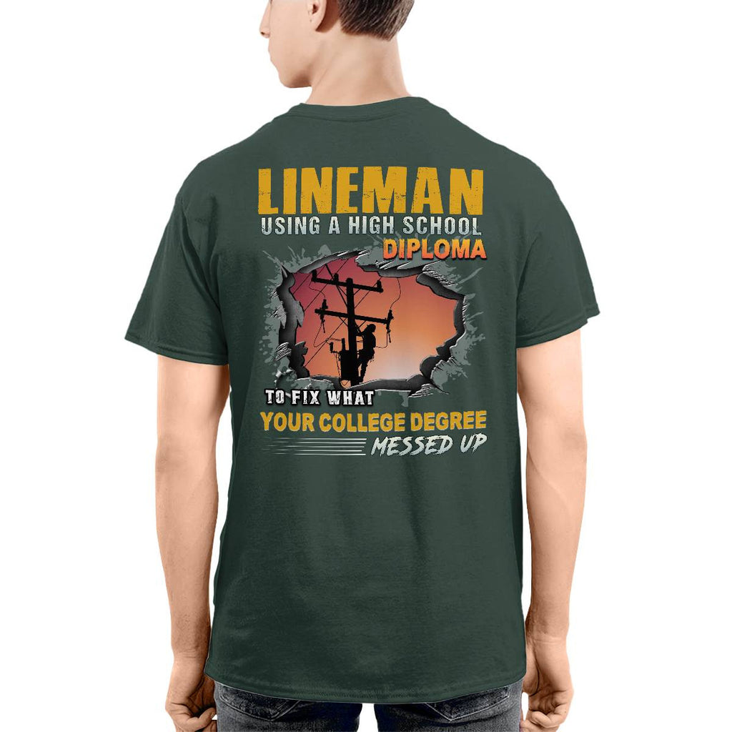 Awesome Lineman-Hoodie - grunx260804-0341