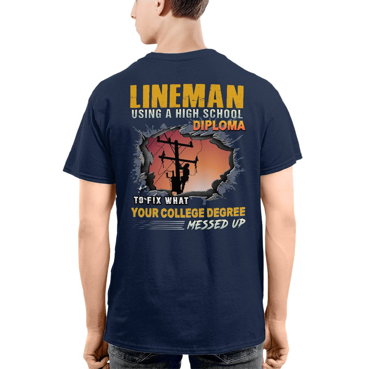 Awesome Lineman-Hoodie - grunx260804-0341
