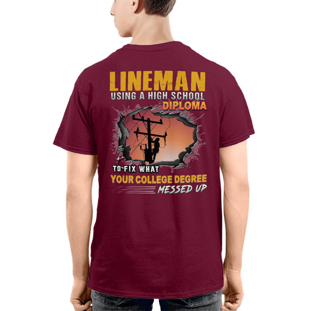 Awesome Lineman-Hoodie - grunx260804-0341