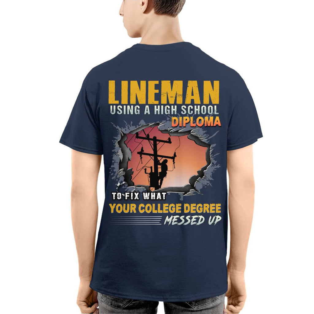 Awesome Lineman-Hoodie - grunx260804-0341