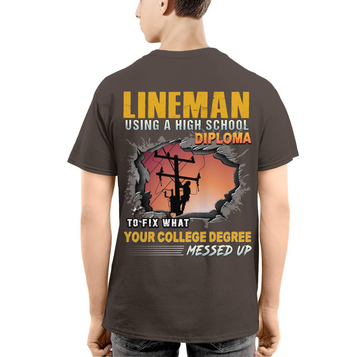 Awesome Lineman-Hoodie - grunx260804-0341