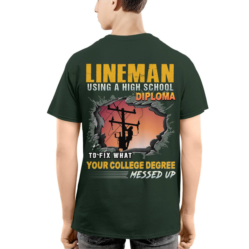 Awesome Lineman-Hoodie - grunx260804-0341