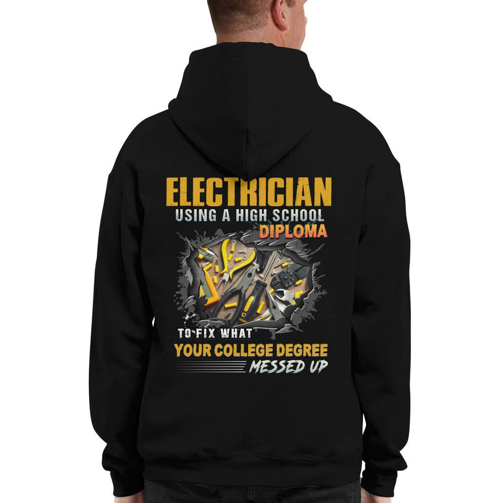 Awesome Electrician-Hoodie - grunx260804-0042