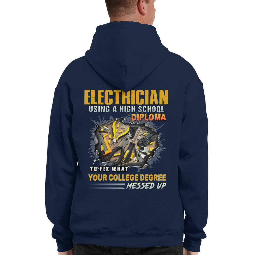 Awesome Electrician-Hoodie - grunx260804-0042
