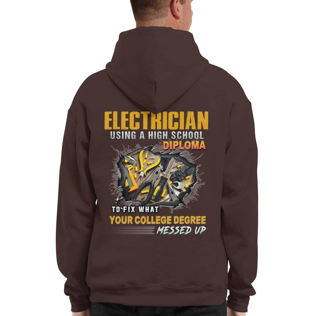 Awesome Electrician-Hoodie - grunx260804-0042