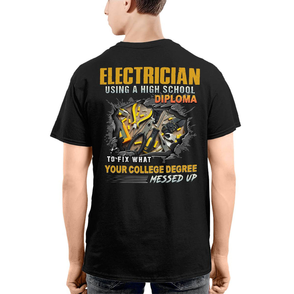 Awesome Electrician-Hoodie - grunx260804-0042