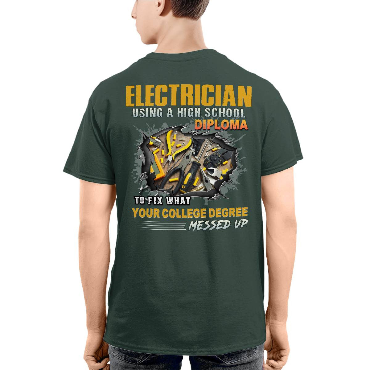 Awesome Electrician-Hoodie - grunx260804-0042