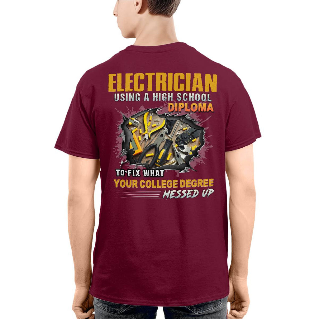 Awesome Electrician-Hoodie - grunx260804-0042
