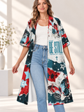 Be Still Butterfly Women's Short-Sleeved Cape