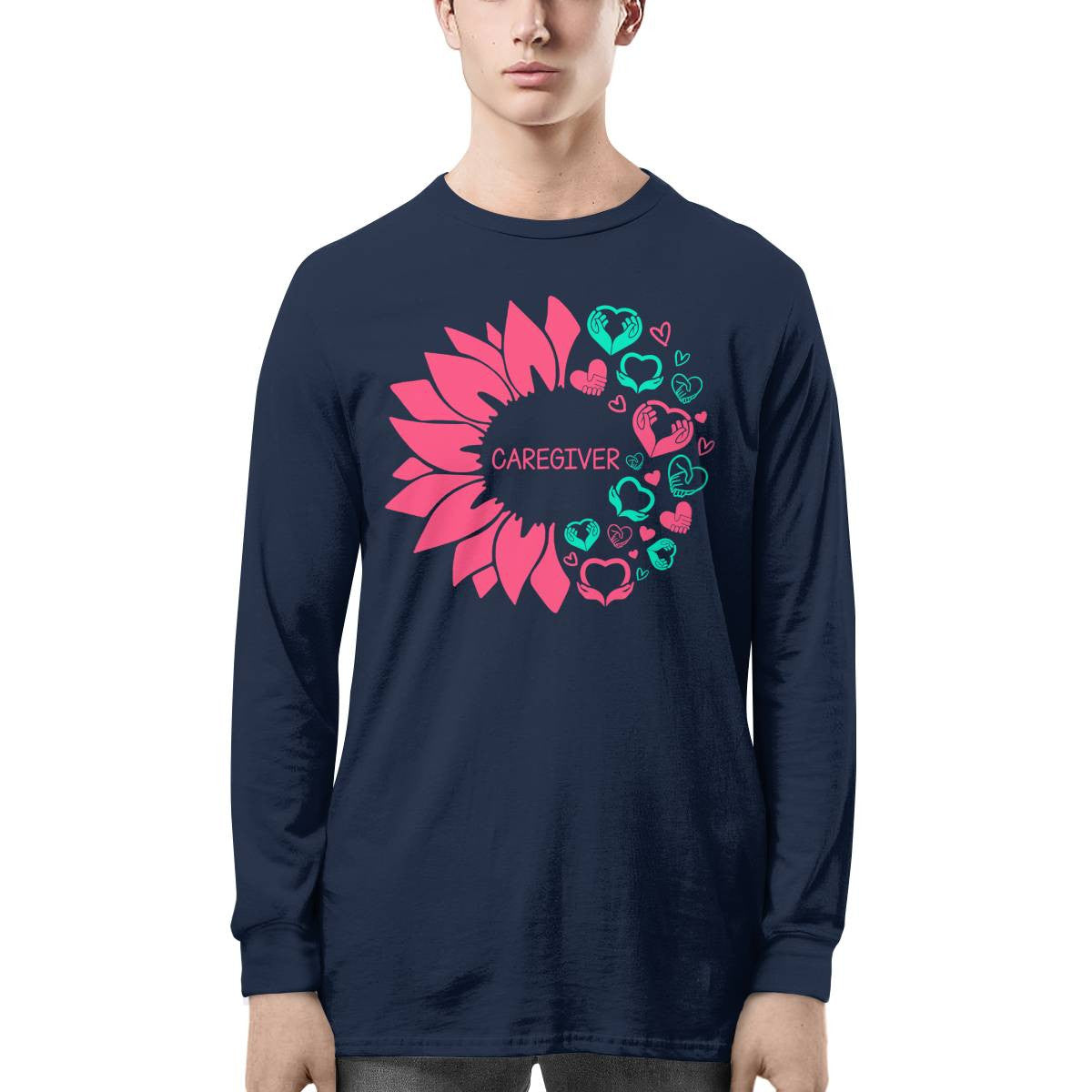 Awesome Caregiver-T-shirt-#F210824SUFLOG9FCAREZ4