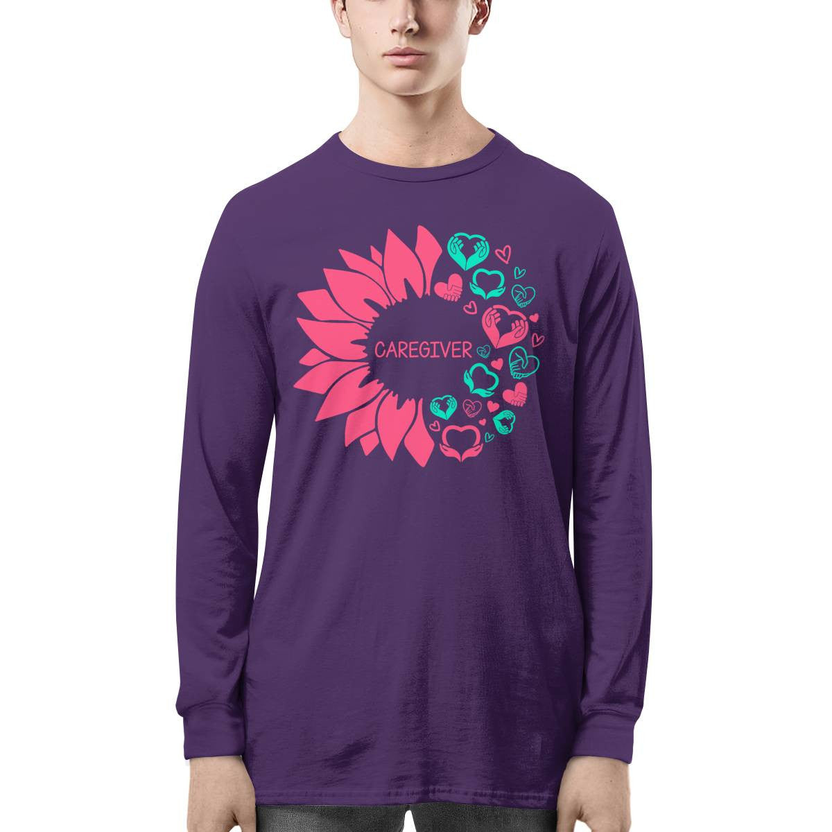 Awesome Caregiver-T-shirt-#F210824SUFLOG9FCAREZ4