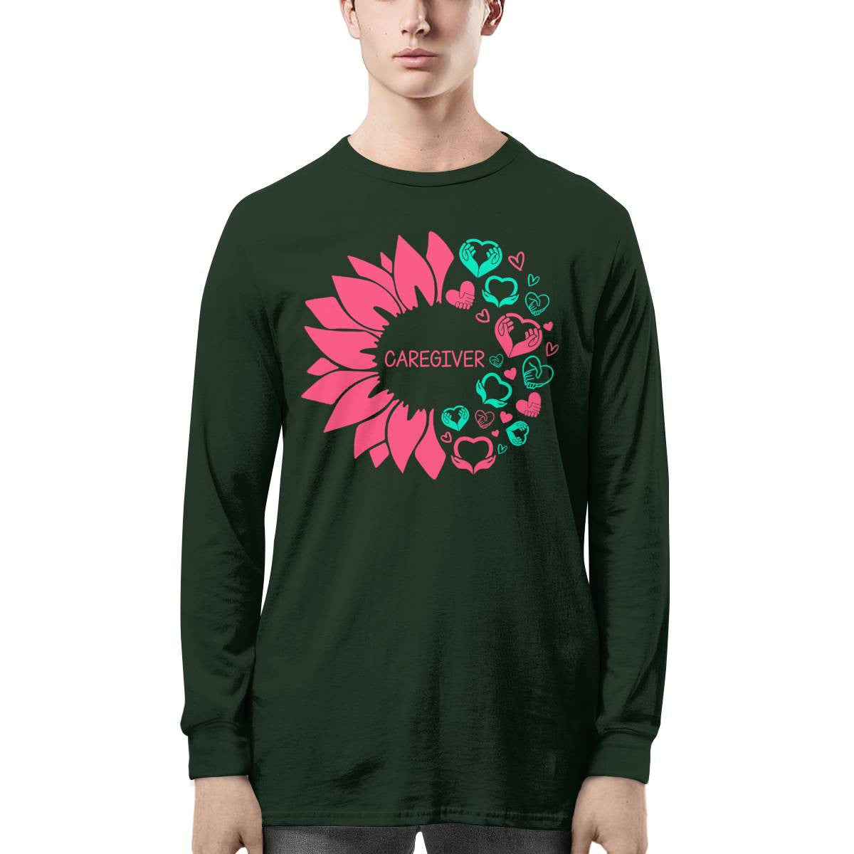 Awesome Caregiver-T-shirt-#F210824SUFLOG9FCAREZ4