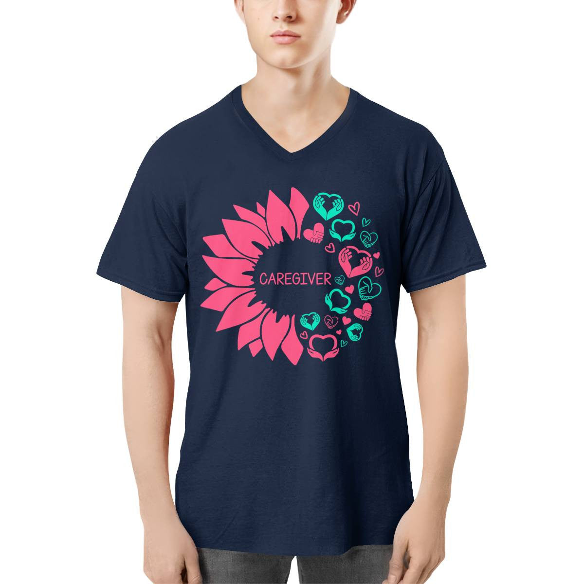 Awesome Caregiver-T-shirt-#F210824SUFLOG9FCAREZ4