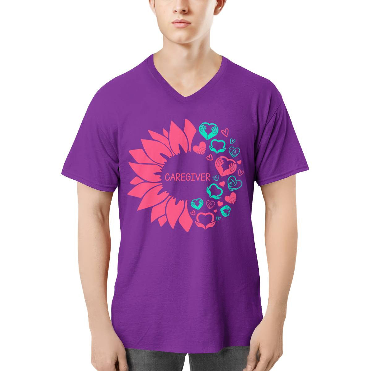 Awesome Caregiver-T-shirt-#F210824SUFLOG9FCAREZ4