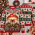 Mushroom In My Heart For Xmas Ugly Sweater