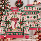 Fa-La-La-Lamingo Flamingo Ugly Sweater