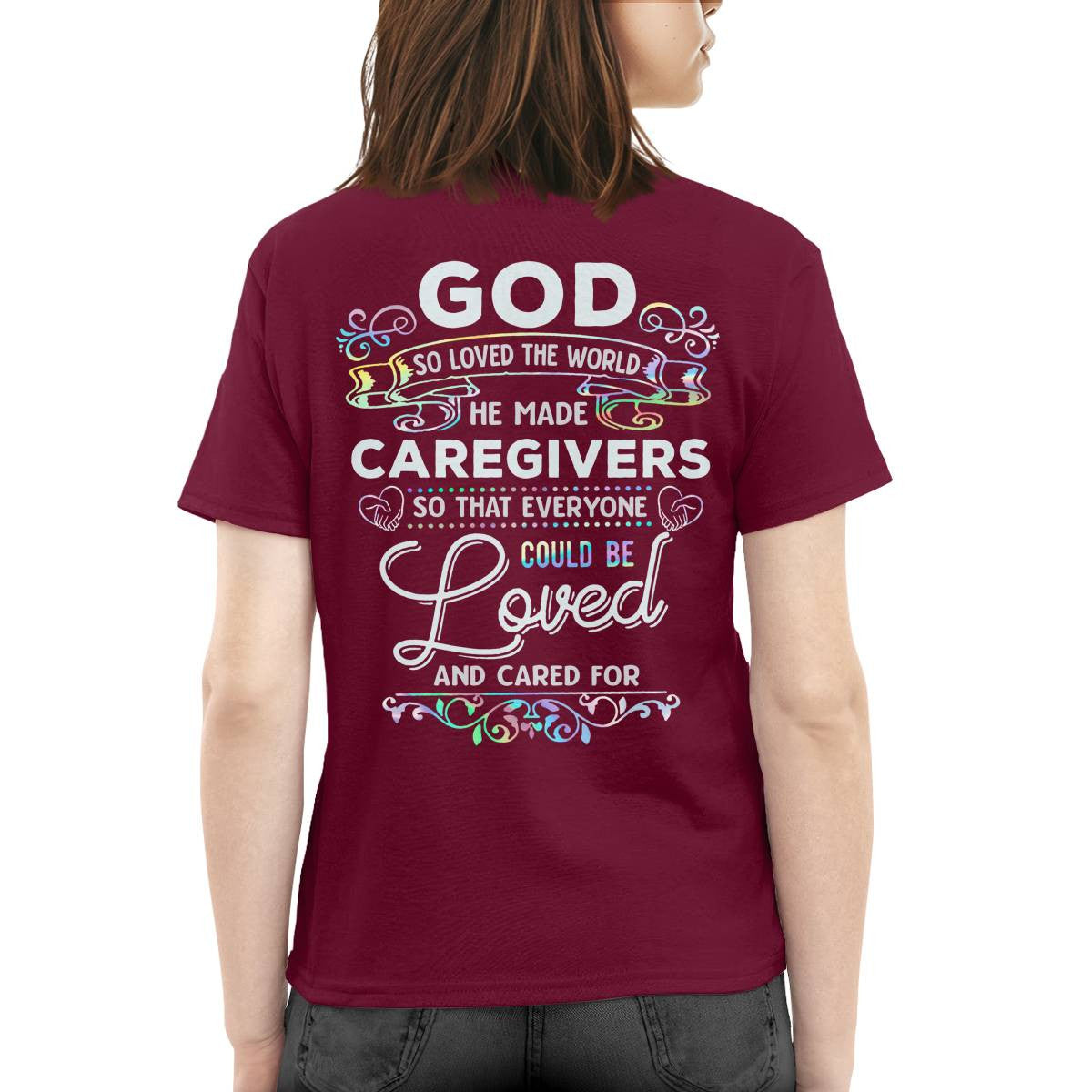 Awesome Caregivers-T-shirt-#F230724CRDFOR1BCAREZ8