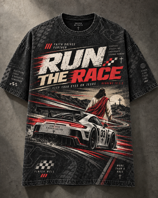 Run the Race Christian Racing T-Shirt