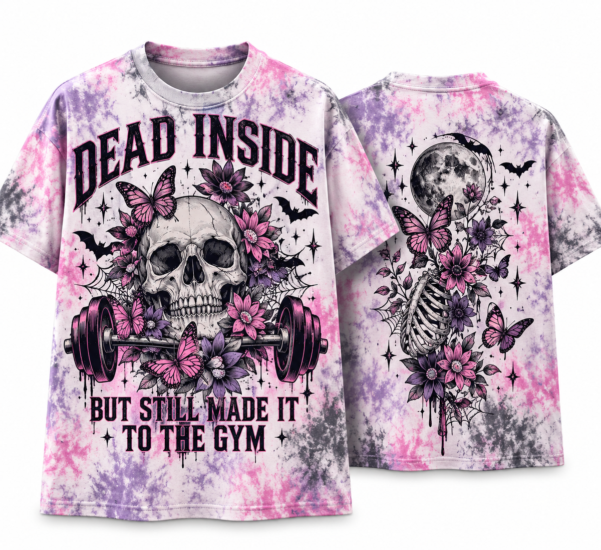 Dead Inside Skull Gym T-Shirt