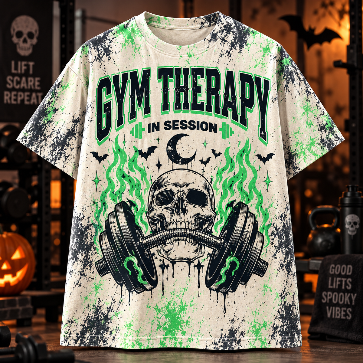 Gym Therapy Skull T-Shirt