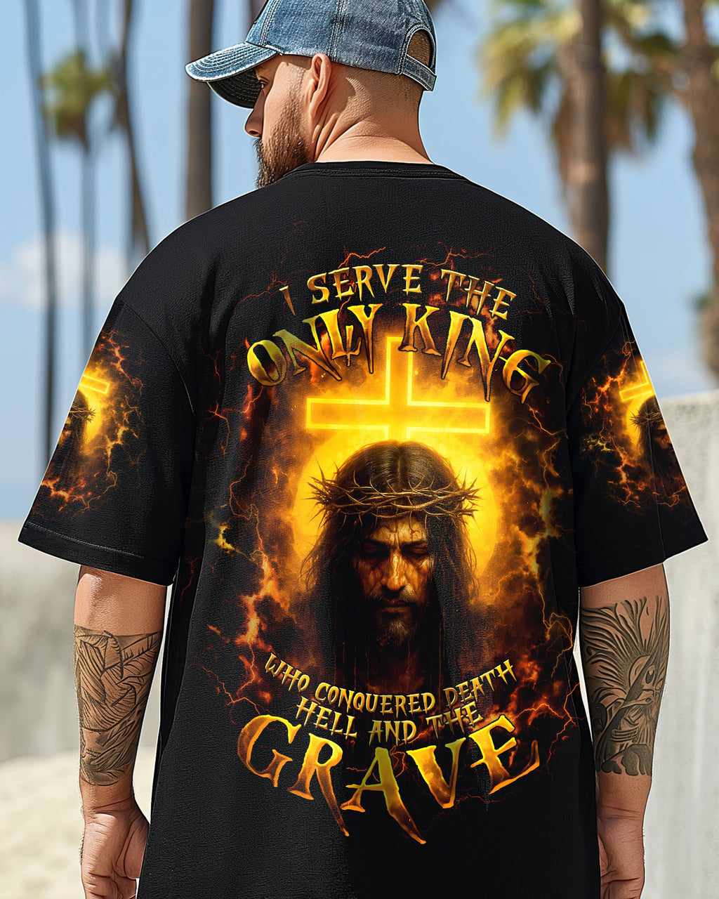 I Serve The Only King Men's All Over Print Shirt - Trunx466931