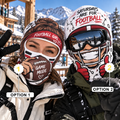 Saturdays Are For Football Funny Face Ski Mask