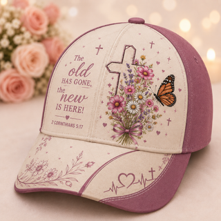 The Old Has Gone The New Is Here Butterfly Classic Cap