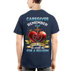 Awesome Caregiver Remember Gold -T-shirt-#F060824GODHS6BCAREZ4