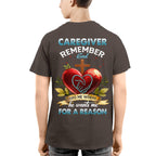 Awesome Caregiver Remember Gold -T-shirt-#F060824GODHS6BCAREZ4
