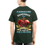 Awesome Caregiver Remember Gold -T-shirt-#F060824GODHS6BCAREZ4