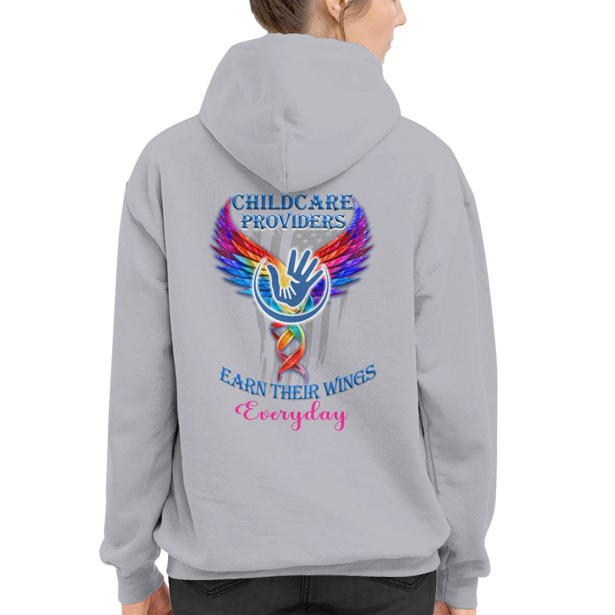 Awesome Childcare Provider -T-shirt-#F120924EARTH16BCHPRZ4