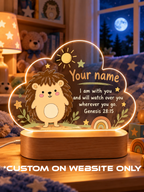 Hedgehog Personalize LED Night Light
