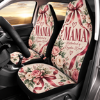 Mama Floral Bow Car Seat Covers