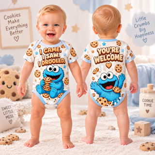 I Came I Saw I Drooled Baby Bodysuit
