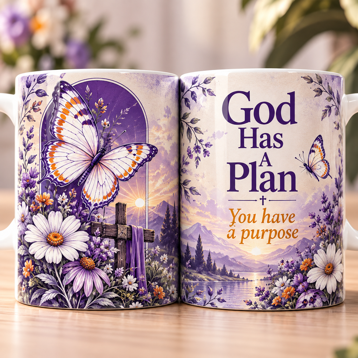 God Has A Plan Coffee Mug