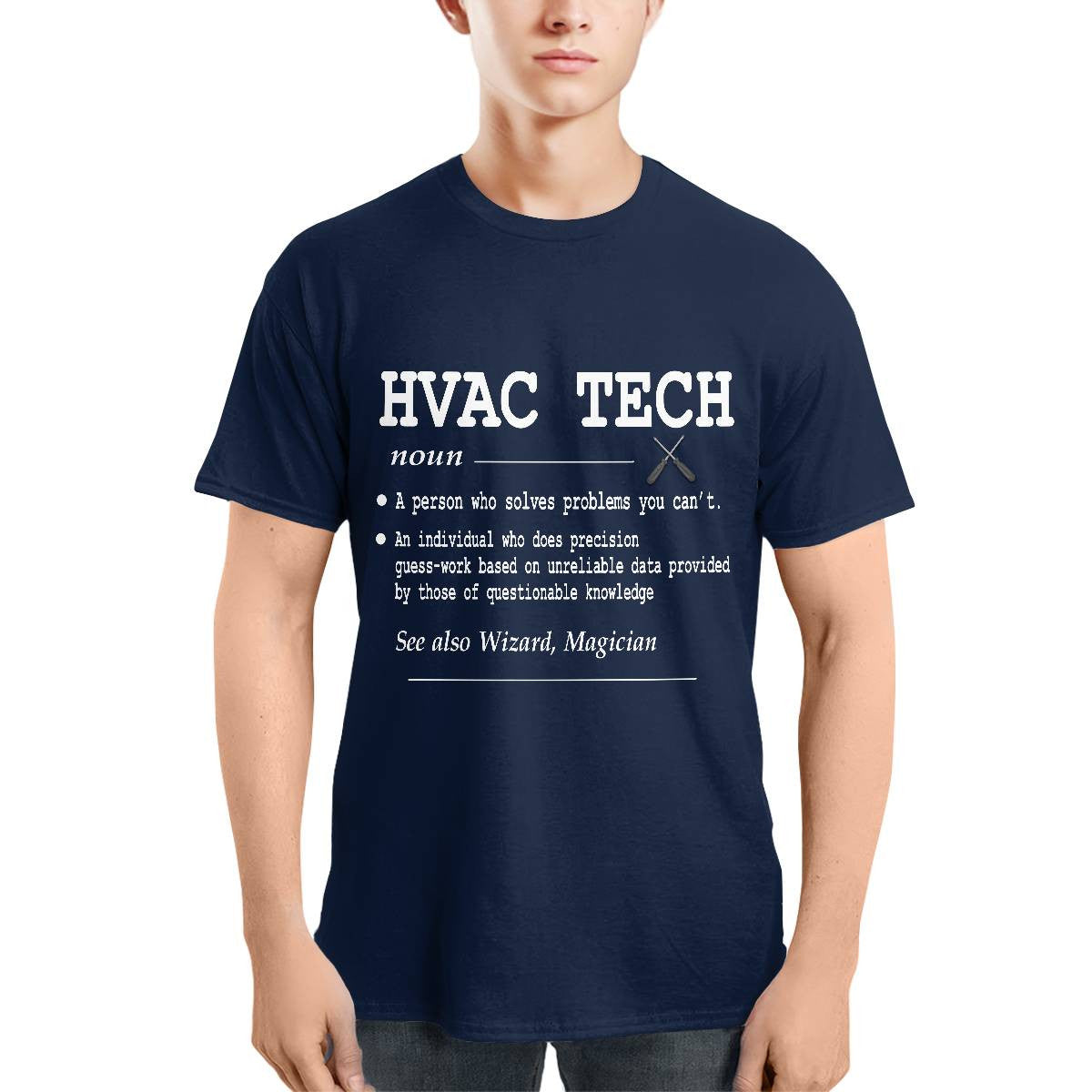 Awesome HVAC Tech-T-shirt - grunx260804-0240