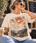 Matthew 5:8 Blessed Are the Pure in Heart Christian T-Shirt