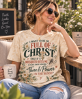 So Full of Christ Funny Christian T-Shirt | Power in the Blood