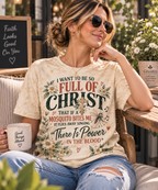 So Full of Christ Funny Christian T-Shirt | Power in the Blood