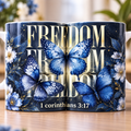 Freedom Butterfly Coffee Mug