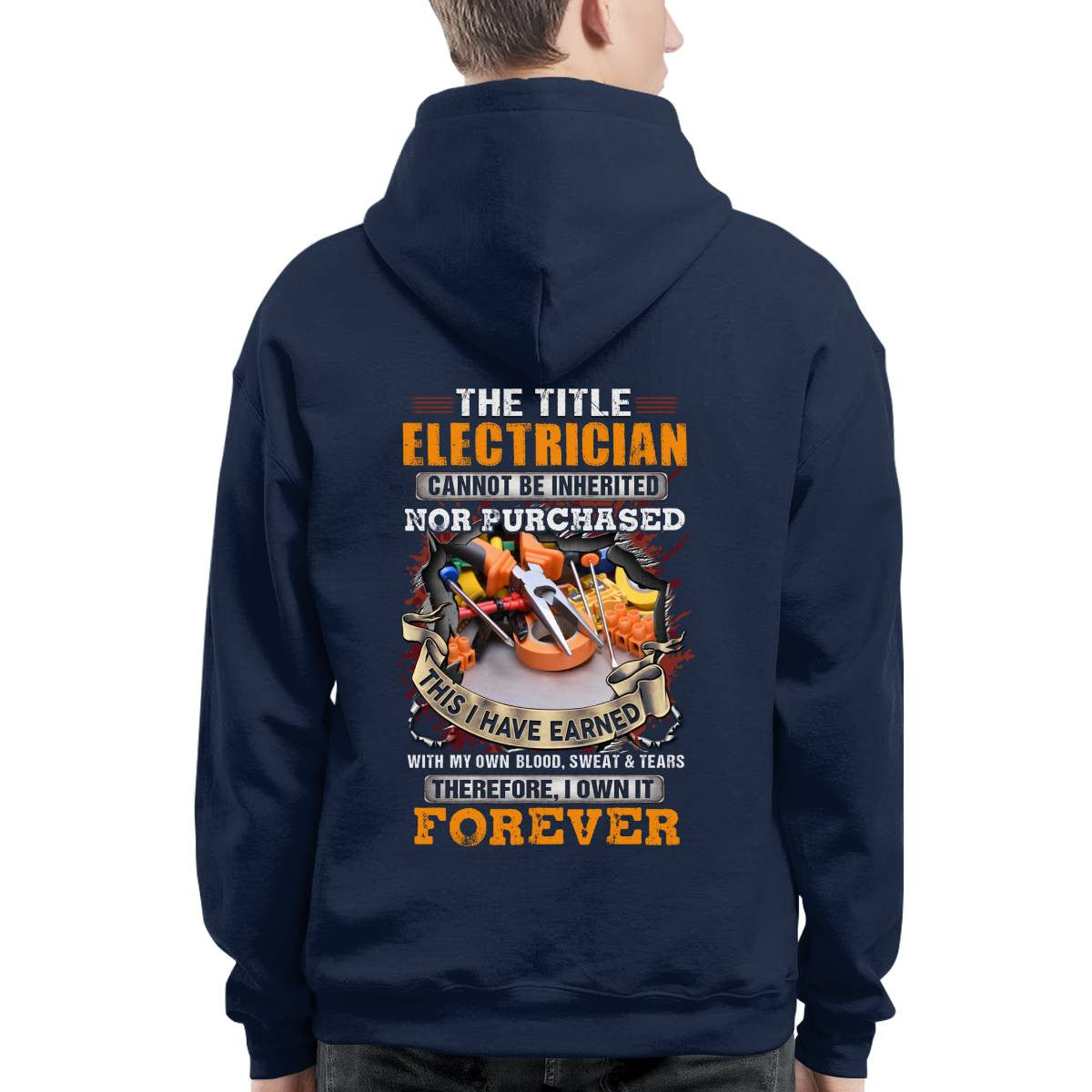 Awesome Electrician-T-shirt - grunx260804-0082