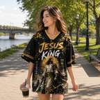 Jesus Is King Samurai Warrior King Of Kings T-Shirt Jersey