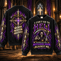 I Can't Go to Hell – Funny Grim Reaper Skull Sweatshirt