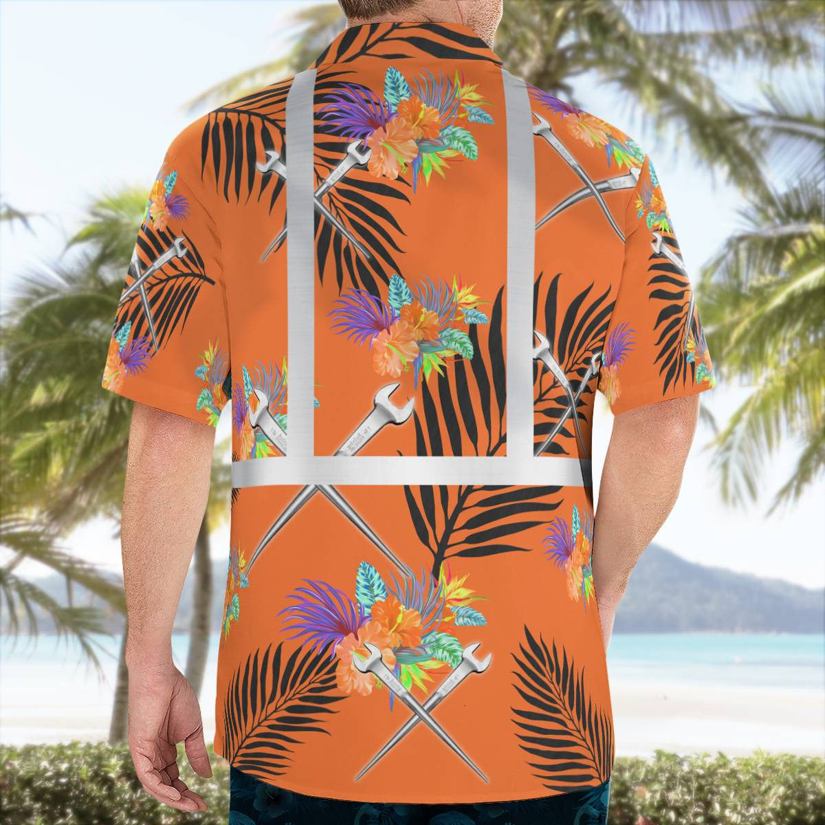Awesome ironworker-AOP Hawaii Shirt - grunx260804-0262