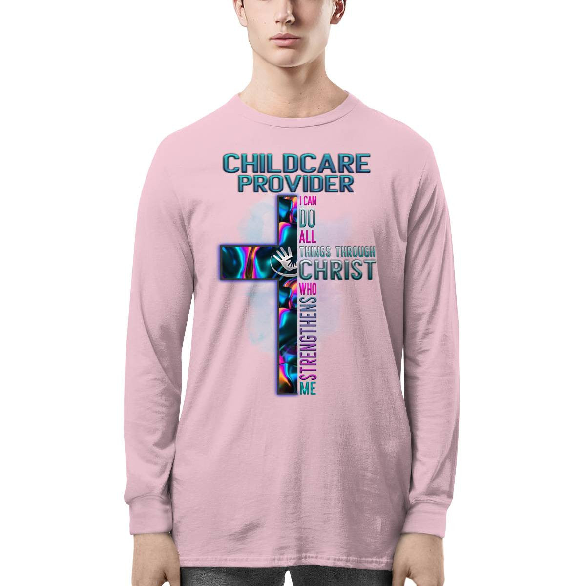 Awesome Childcare Provider-T-shirt-#F180624CHRIST18FCHPRZ4