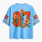 Jesus God Has A Plan Baby Blue T-Shirt Jersey