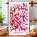 Personalized Miracle Hope Hummingbird Kitchen Towel